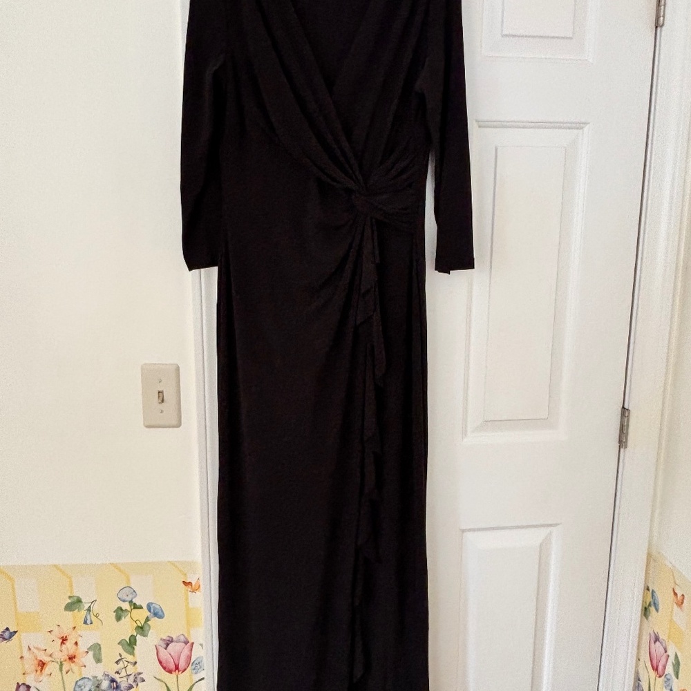 Ralph Lauren Black Evening Dress